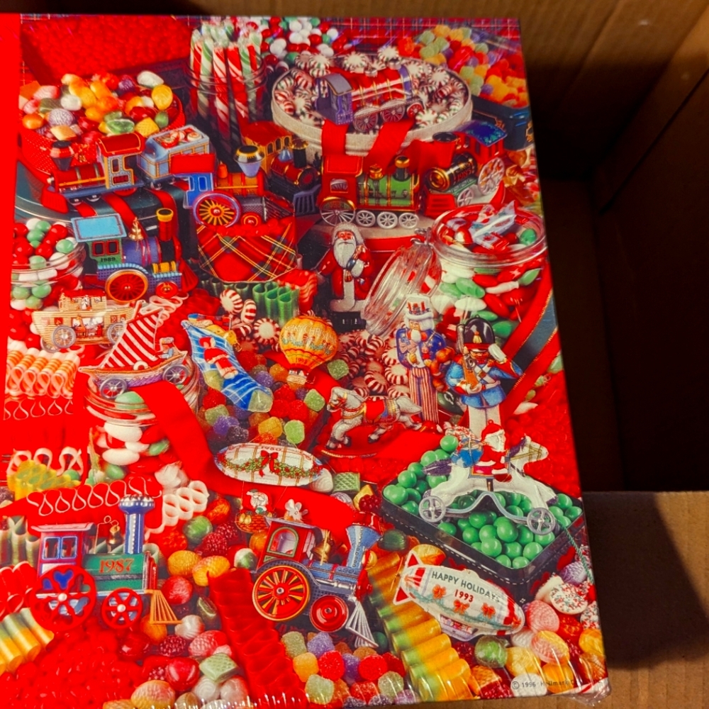 Hallmark/Springbok "Tin Treats" Vintage Puzzle (1996) 500 Pieces - New, Sealed